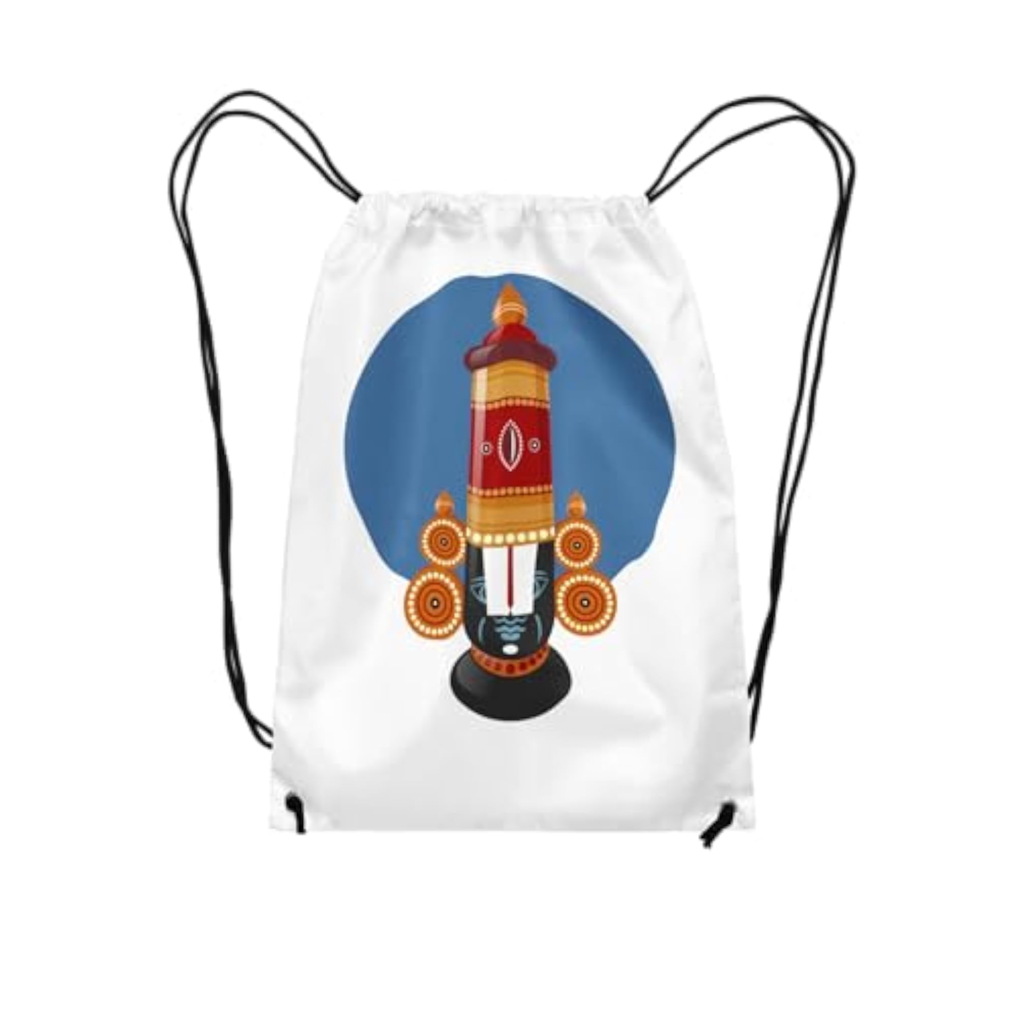 Drawstring Bag by Anantakala, Inspired by Indian Art Forms